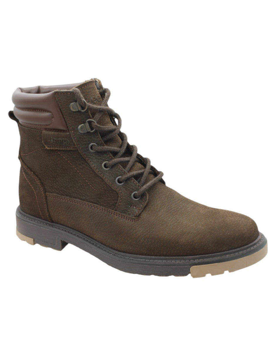 Botas industriales Exterior Piel Color Café Para Hombre De RBCOLLECTION