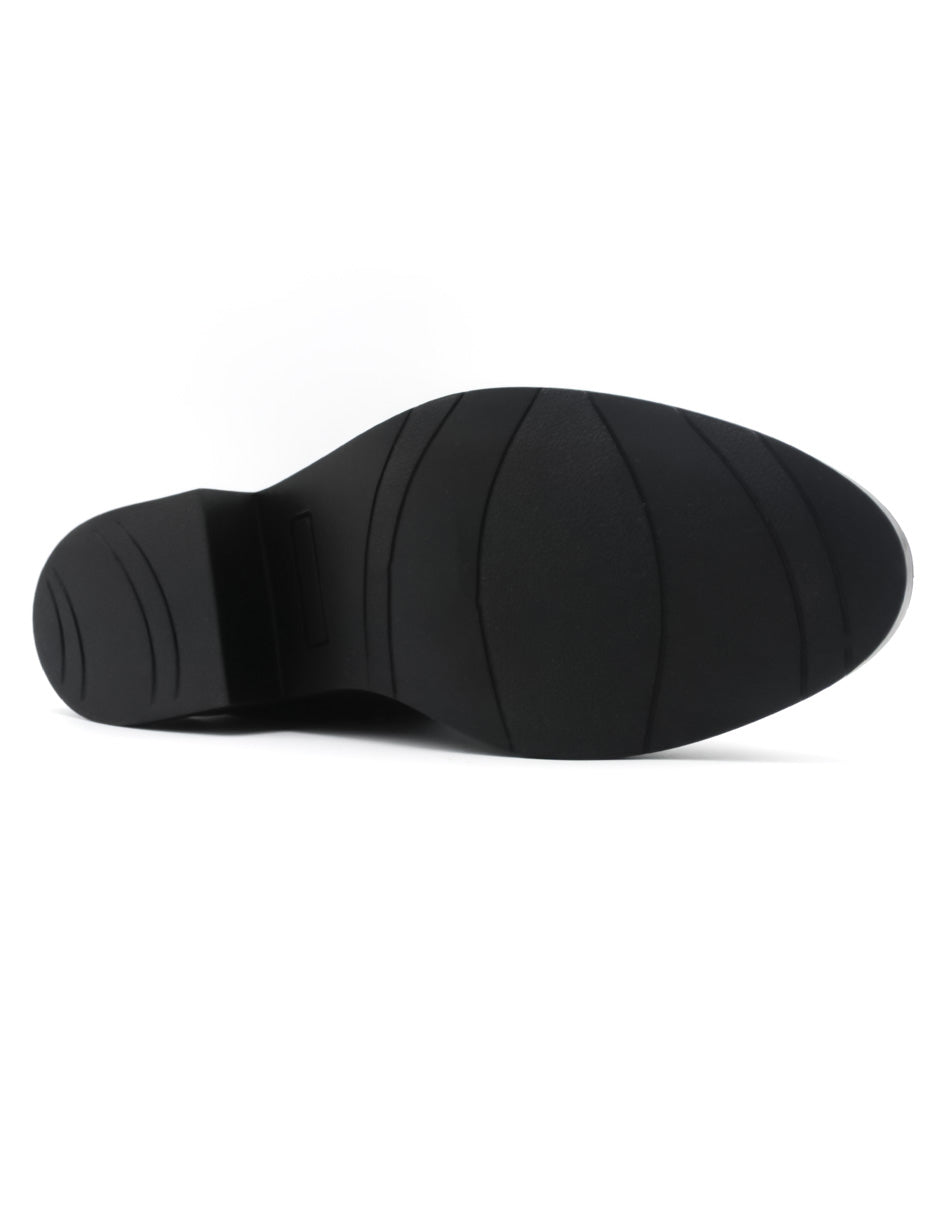Botas casuales  en Piel Vegana - Negro