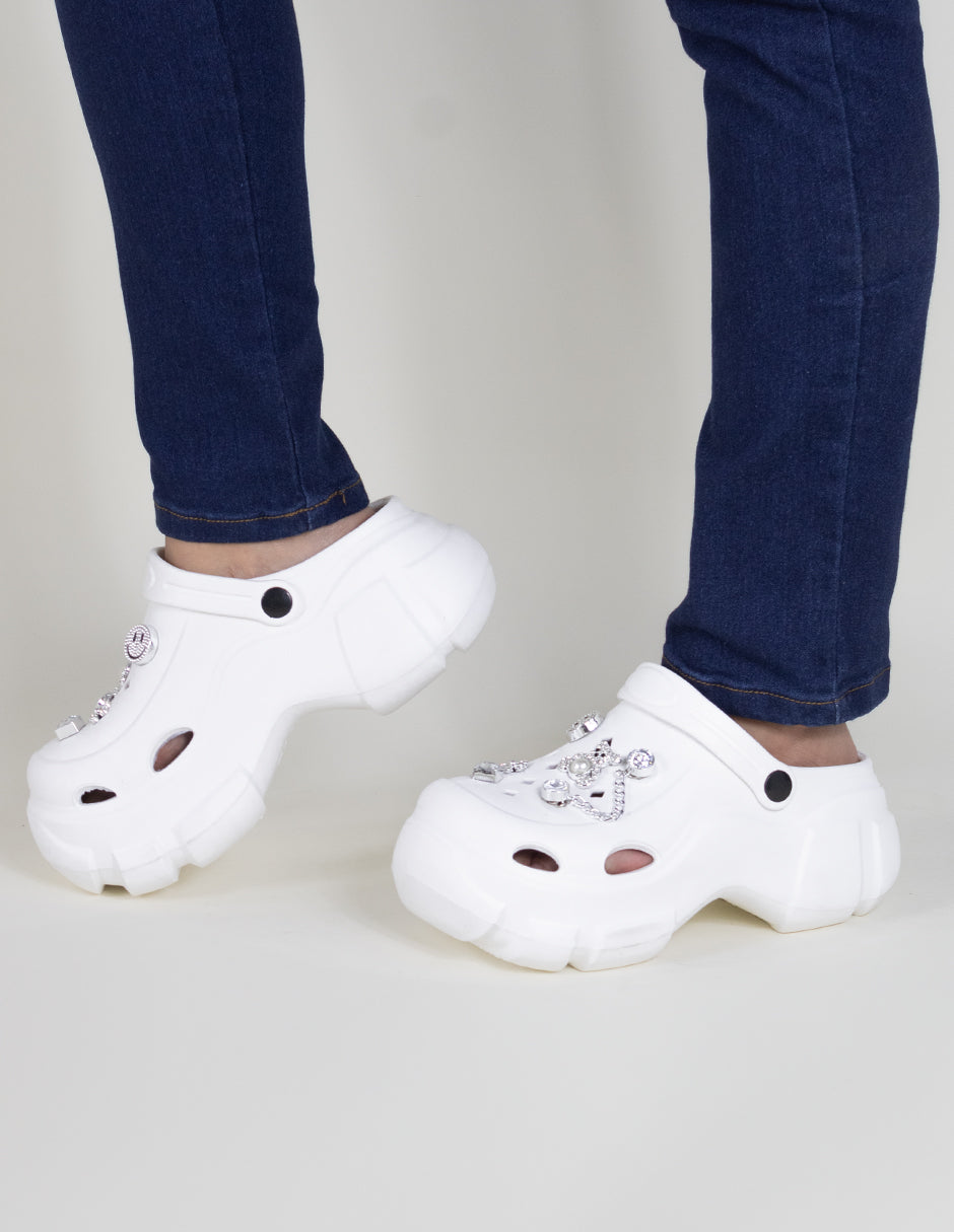 Sandalias clásicas  en Sintético - Blanco