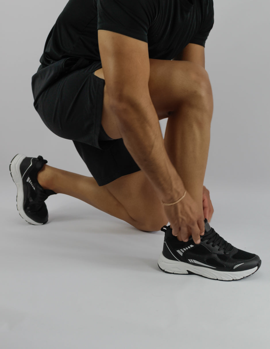 Tenis para entrenamiento STR en Textil - Negro