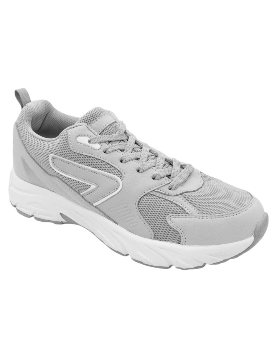 Tenis tipo deportivo Exterior Textil Color Gris Para Hombre De RBMOVE