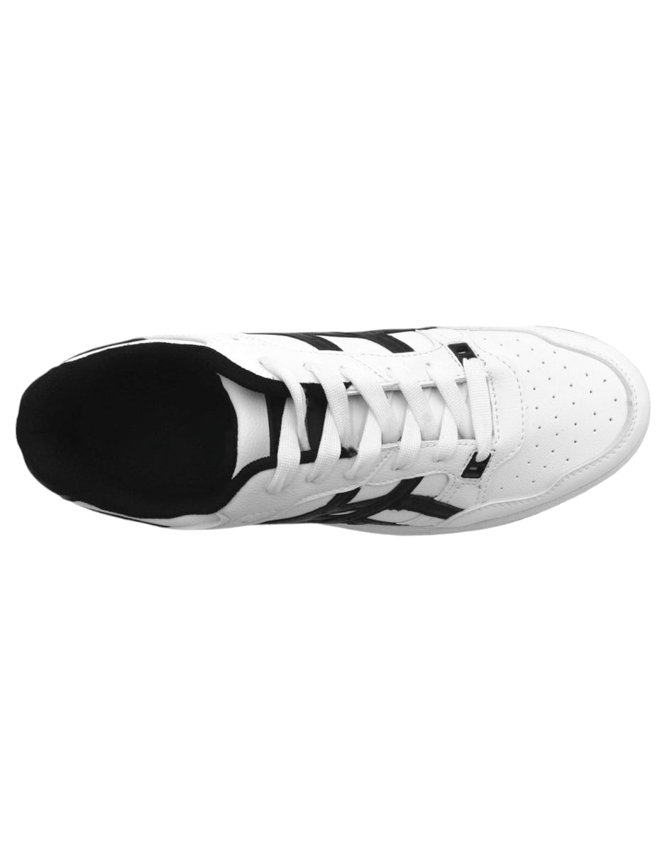 Tenis con cordones RRG en Piel vegana - Blanco