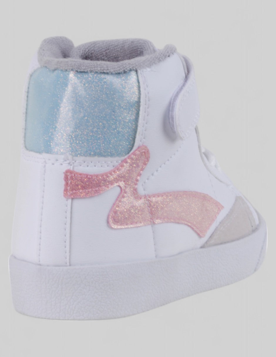 Tenis Kids en Sintético – Blanco