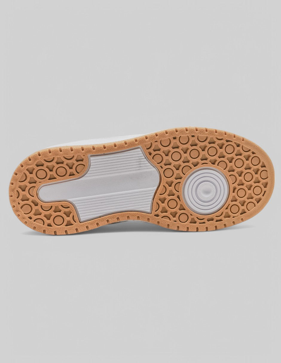 Tenis Kids en Piel vegana – Blanco
