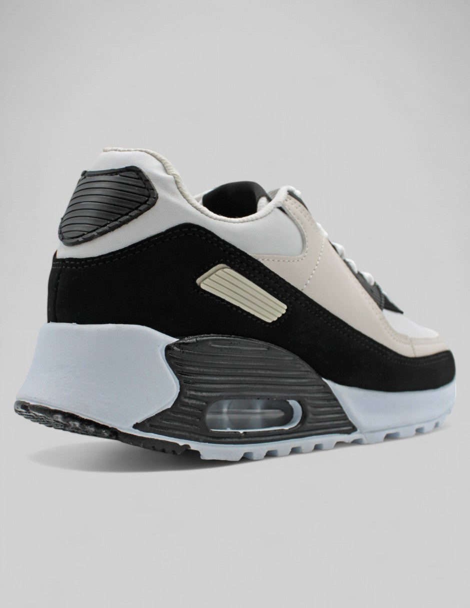 Tenis tipo deportivo  Higline Piel vegana - Blanco