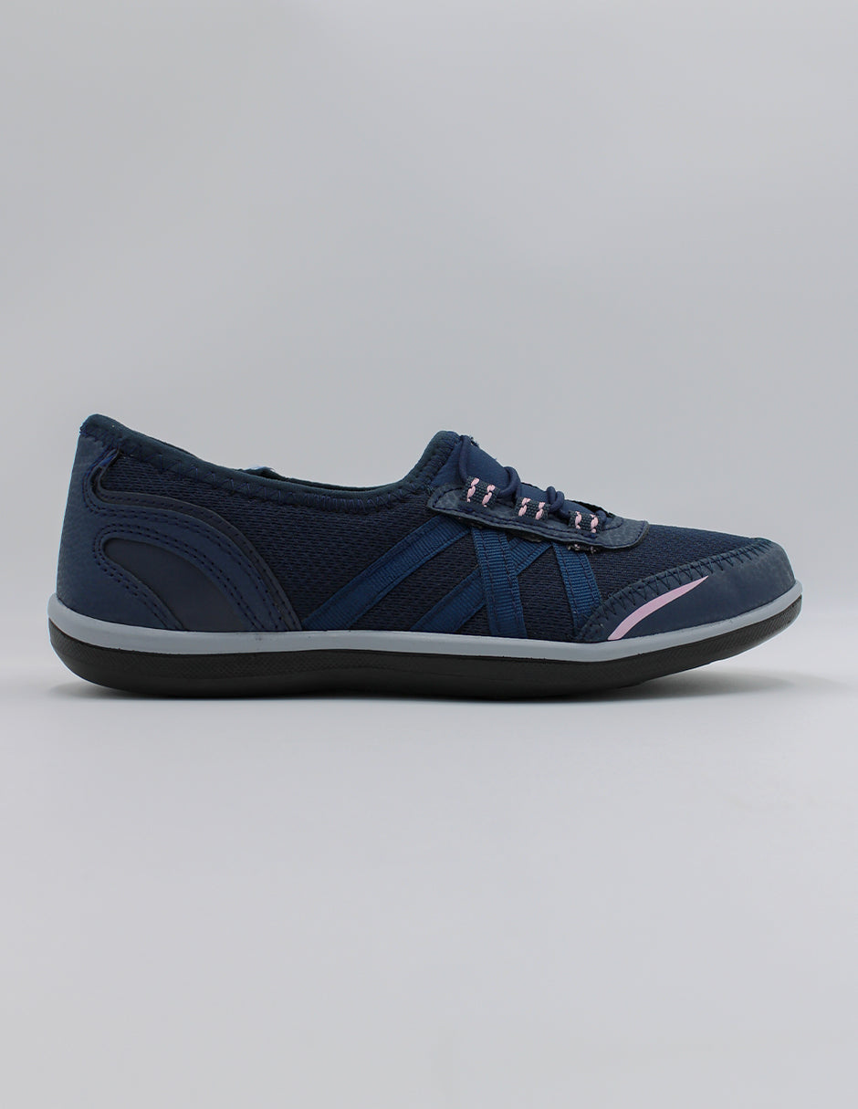 Tenis tipo racing  Higline en Textil – Negro