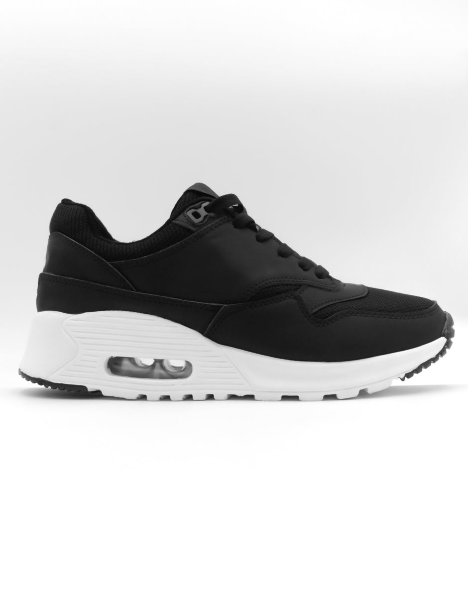 Tenis tipo deportivo  High Line en Textil - Negro