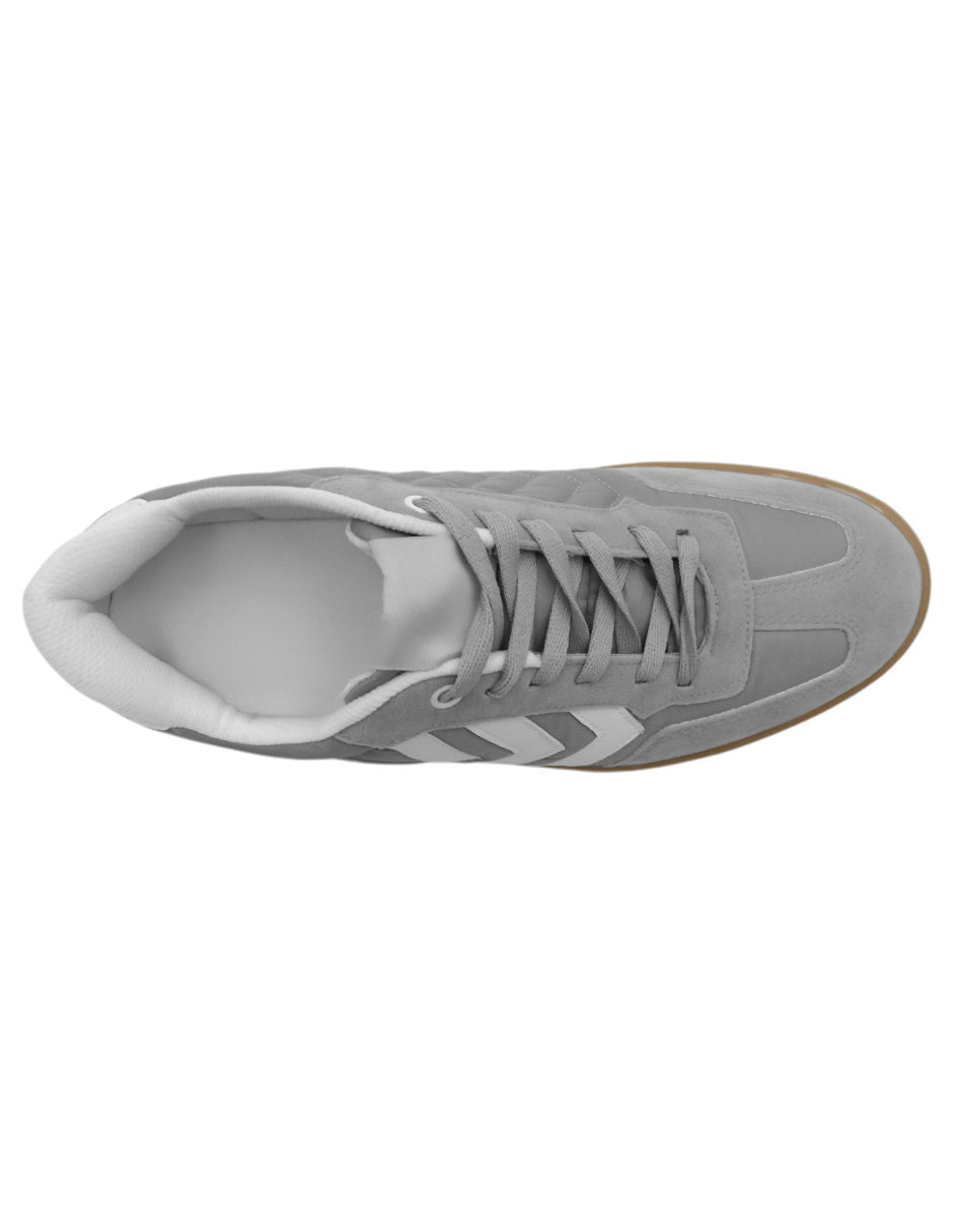 Tenis con cordones Sneaky en Textil - Gris