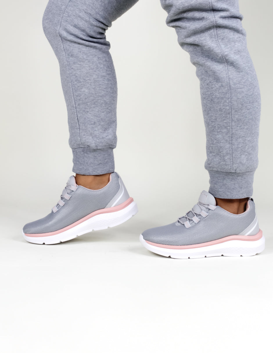 Tenis para correr  Galaxy en TEXTIL - Gris