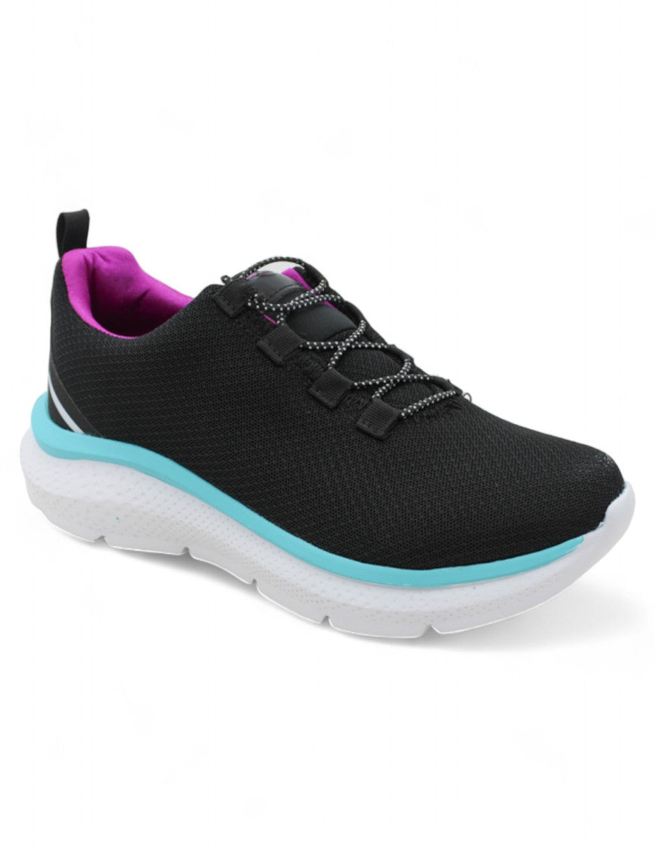 Tenis para correr Exterior Textil Color Negro Para Mujer De RBMOVE