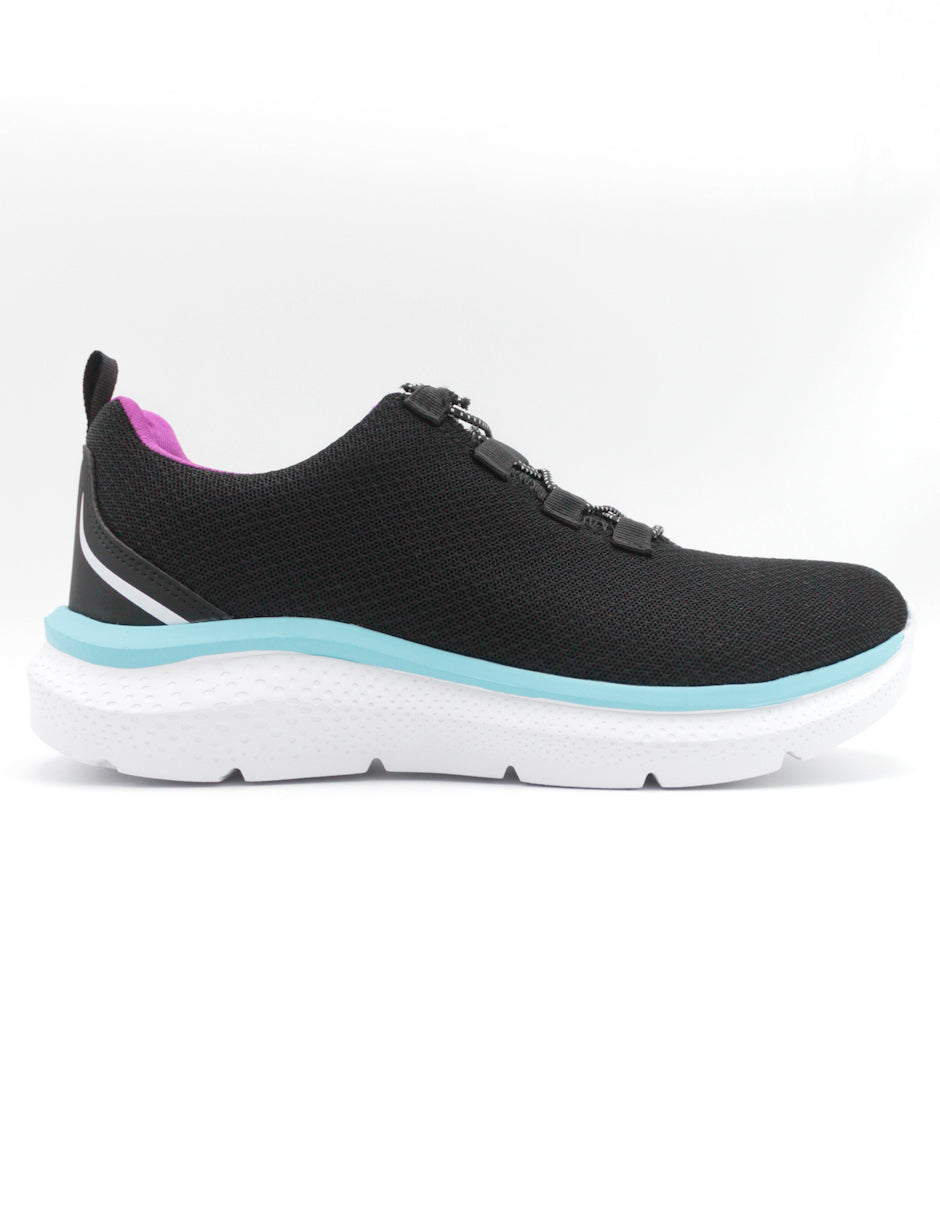 Tenis para correr High Line en Textil - Negro