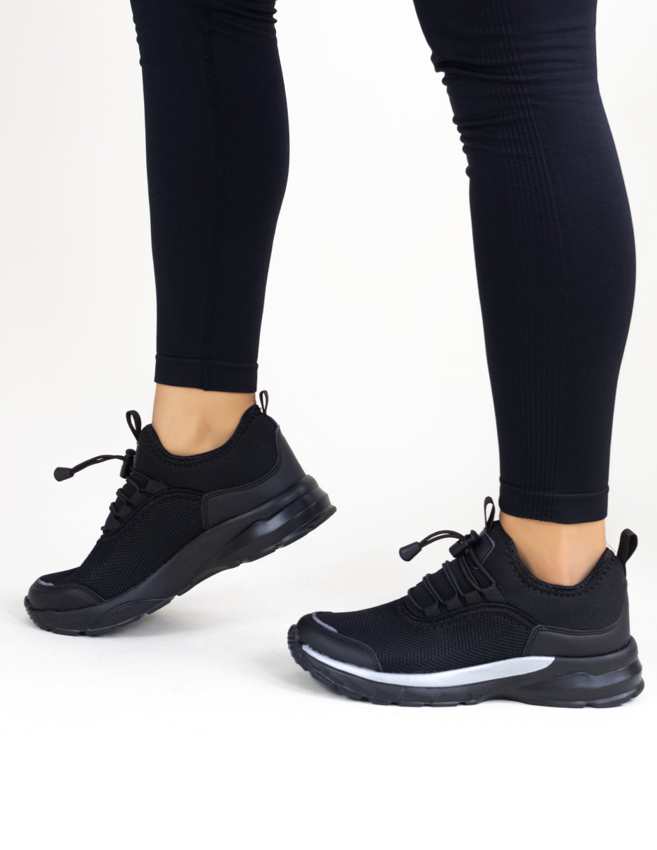 Trenis para entrenamiento MK en Textil - Negro