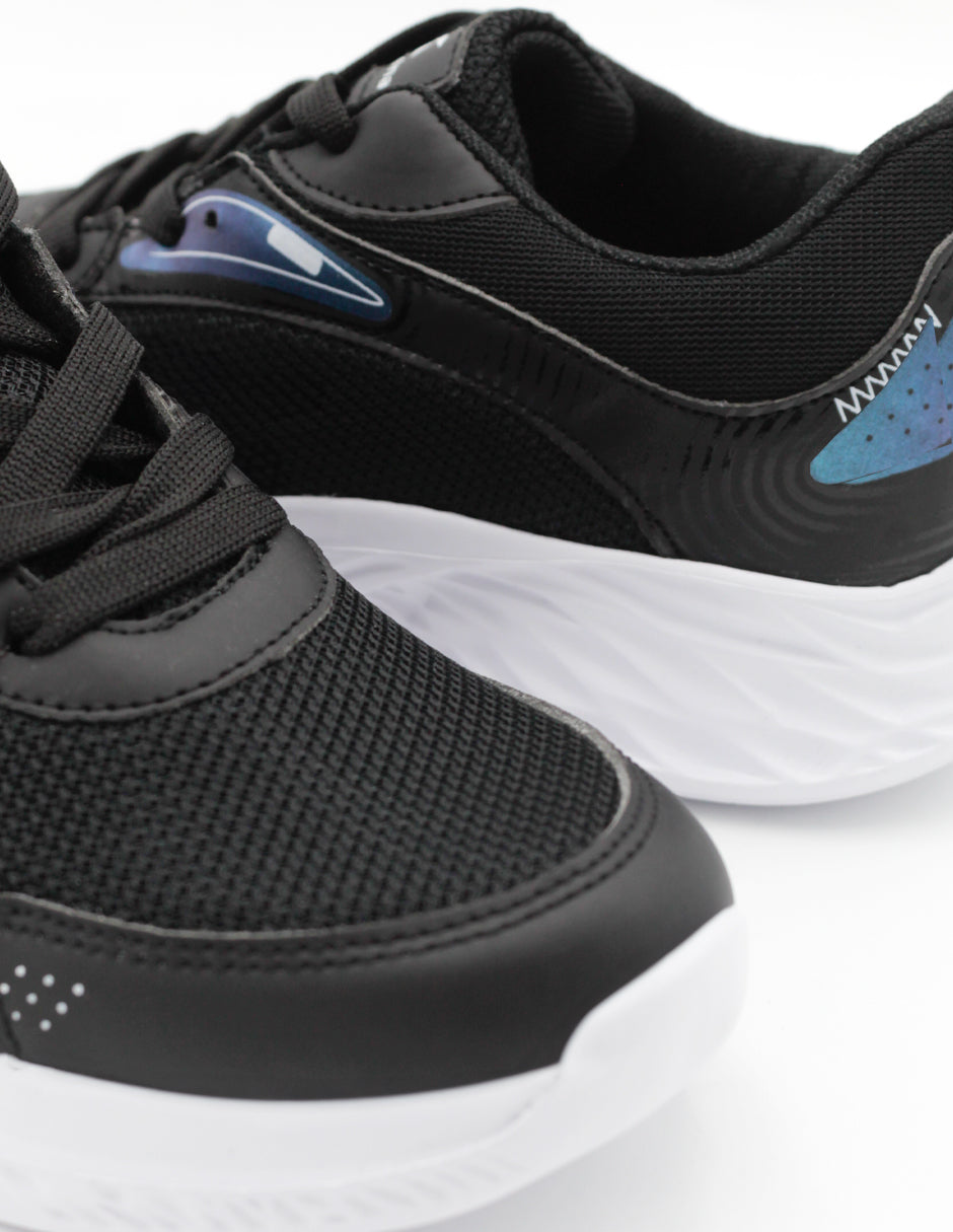 Tenis para entrenamiento MK en Textil - Negro