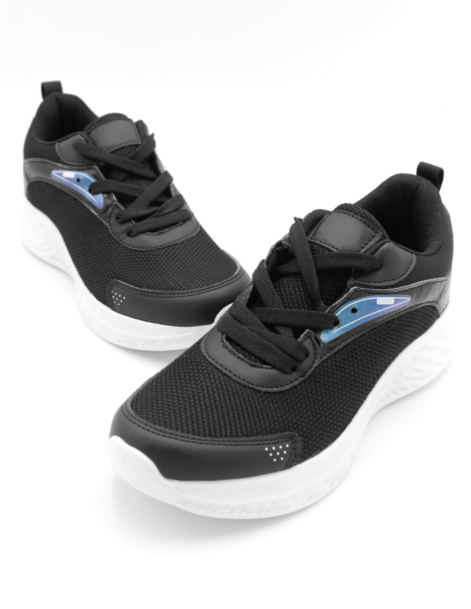 Tenis para entrenamiento MK en Textil - Negro