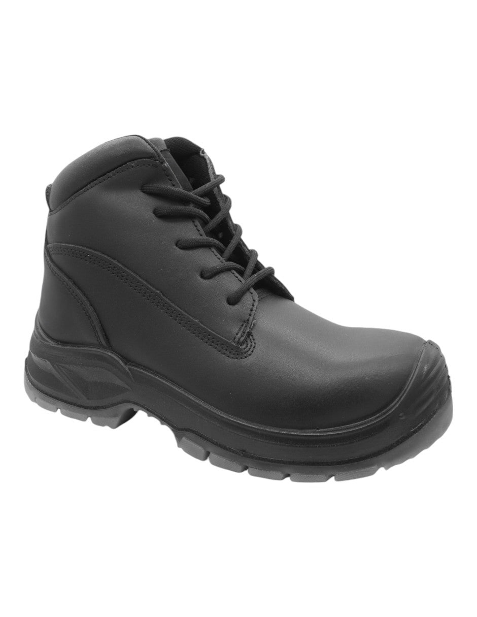 Botas industriales Exterior Piel vegana Color Negro Para Hombre De RBMOVE