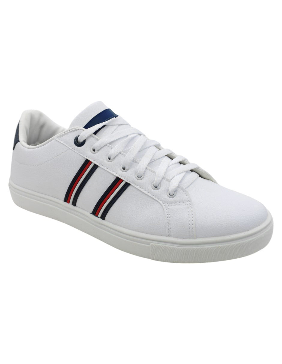 Tenis con cordones HILLS en Piel vegana - Blanco