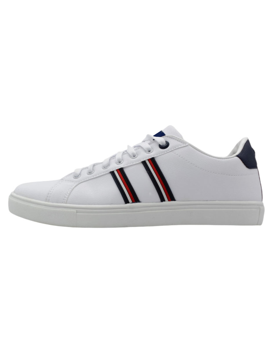 Tenis con cordones HILLS en Piel vegana - Blanco