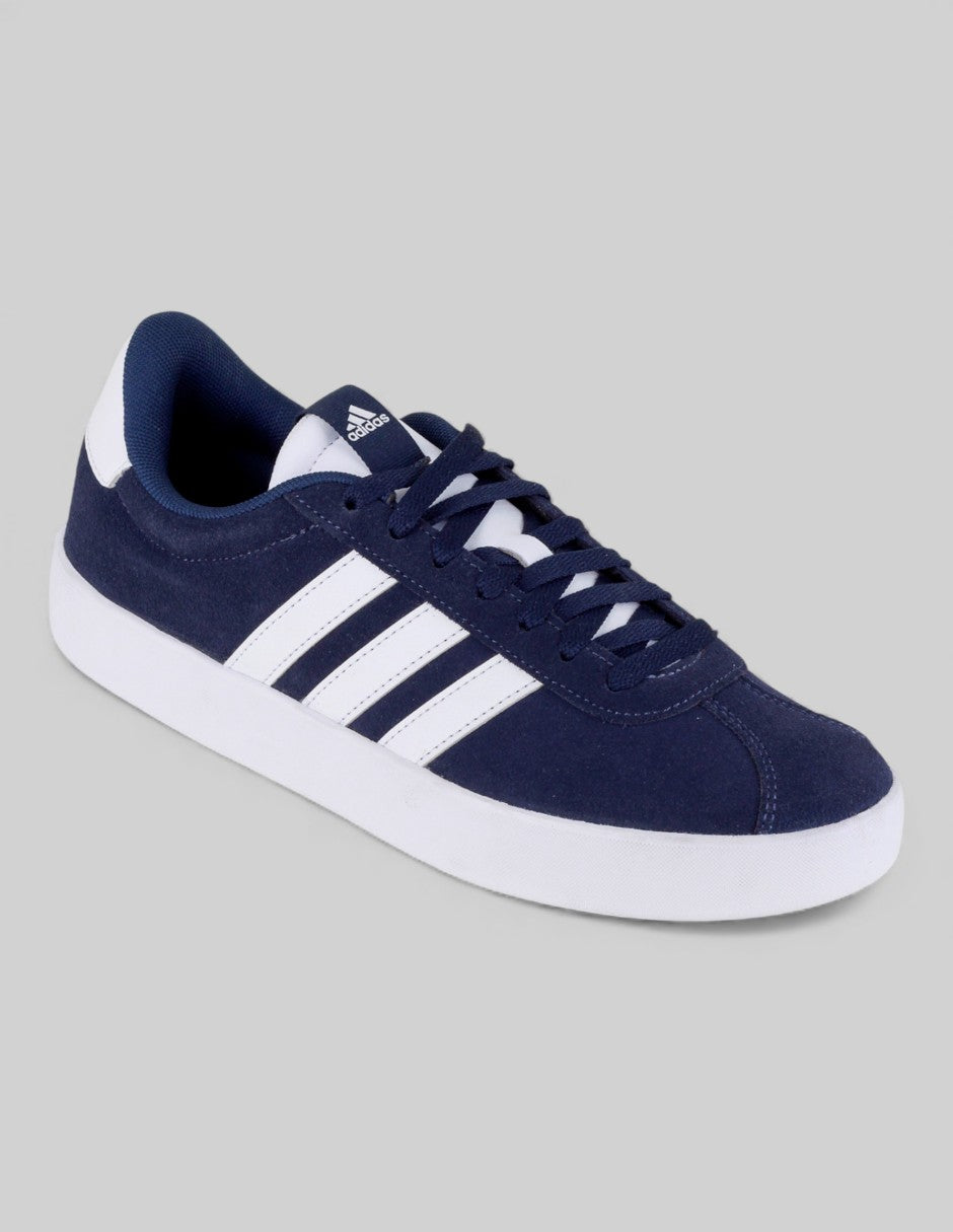 Tenis con cordones  VL Court 3.0 en Piel vegana – Azul