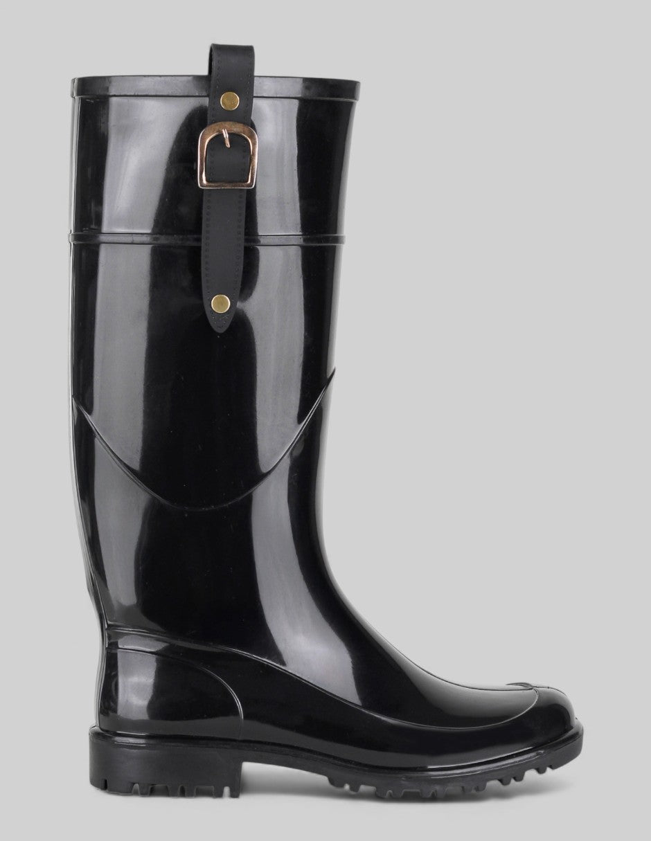 Botas de lluvia Aqua en Sintético – Negro