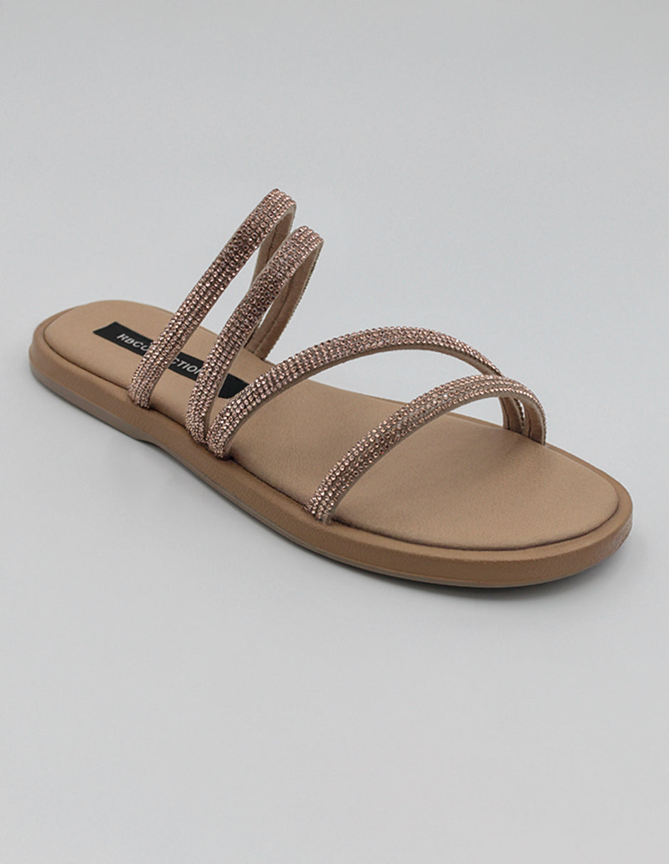 Sandalias de piso Daily  en Textil – Beige