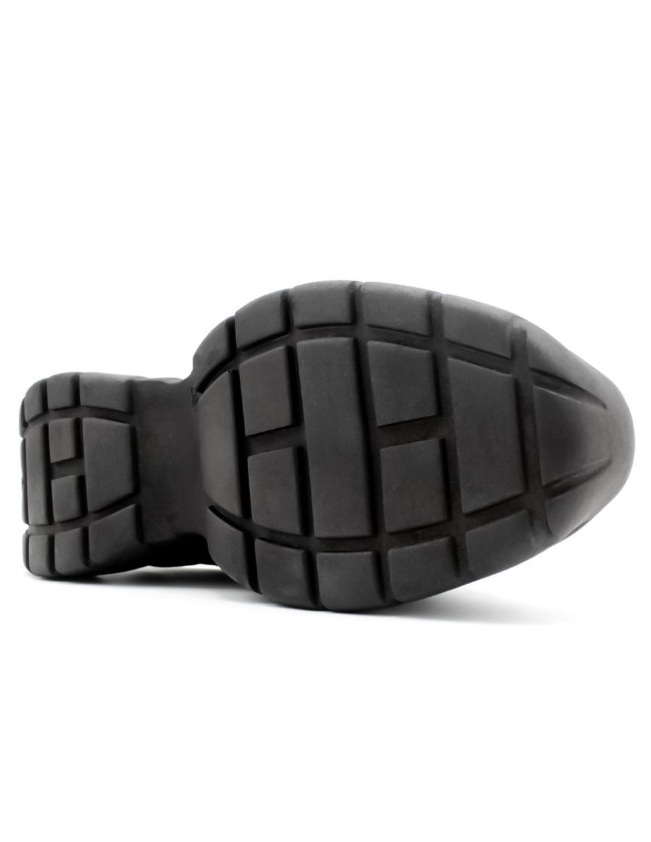 Tenis tipo deportivo   Take en Piel Vegana  - Negro