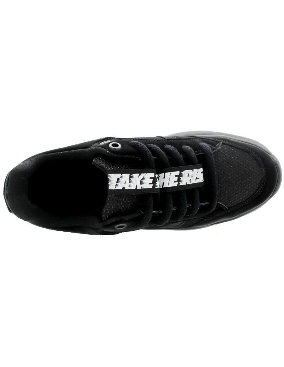 Tenis tipo deportivo   Take en Piel Vegana  - Negro