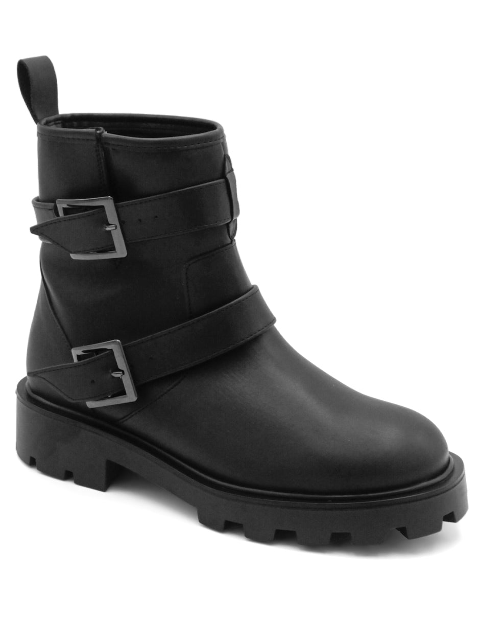 Botas casuales Exterior Piel Vegana Color Negro Para Mujer De RBCOLLECTION