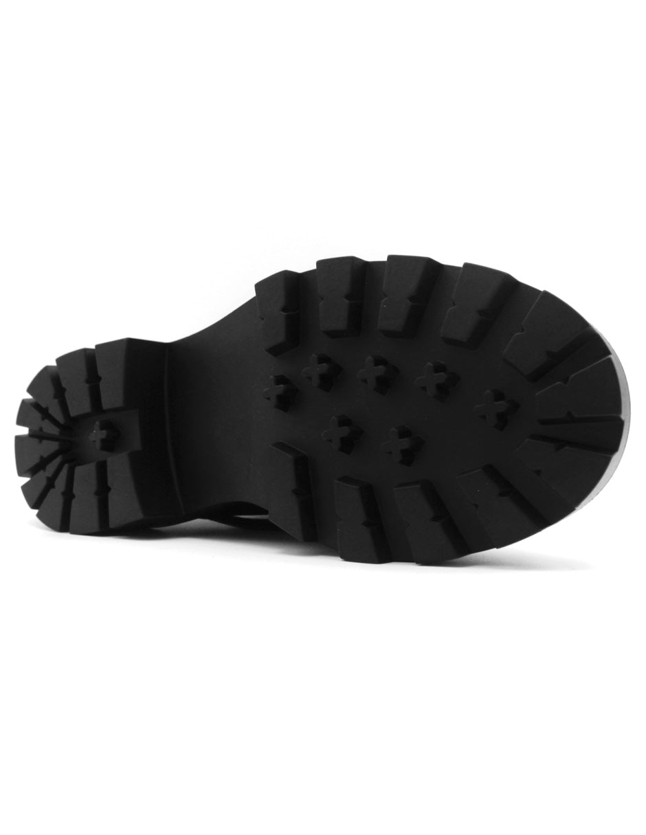 Botas casuales Bike en Piel Vegana - Negro
