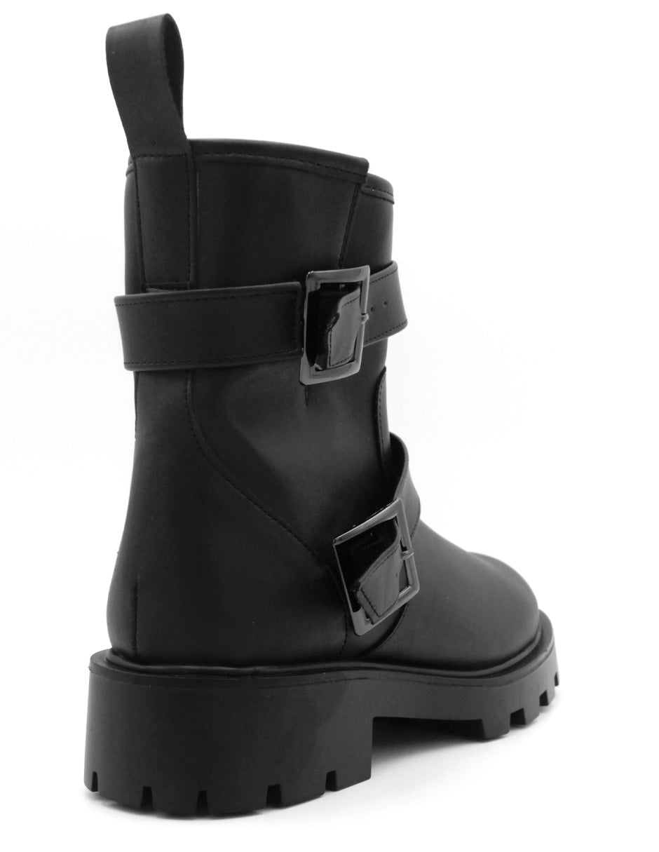 Botas casuales Bike en Piel Vegana - Negro