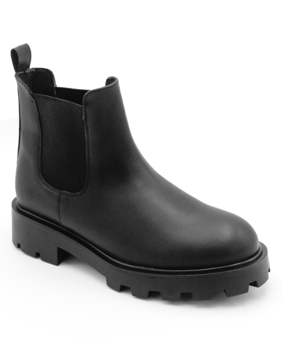 Botas casuales Exterior Piel Vegana Color Negro Para Mujer De RBCOLLECTION