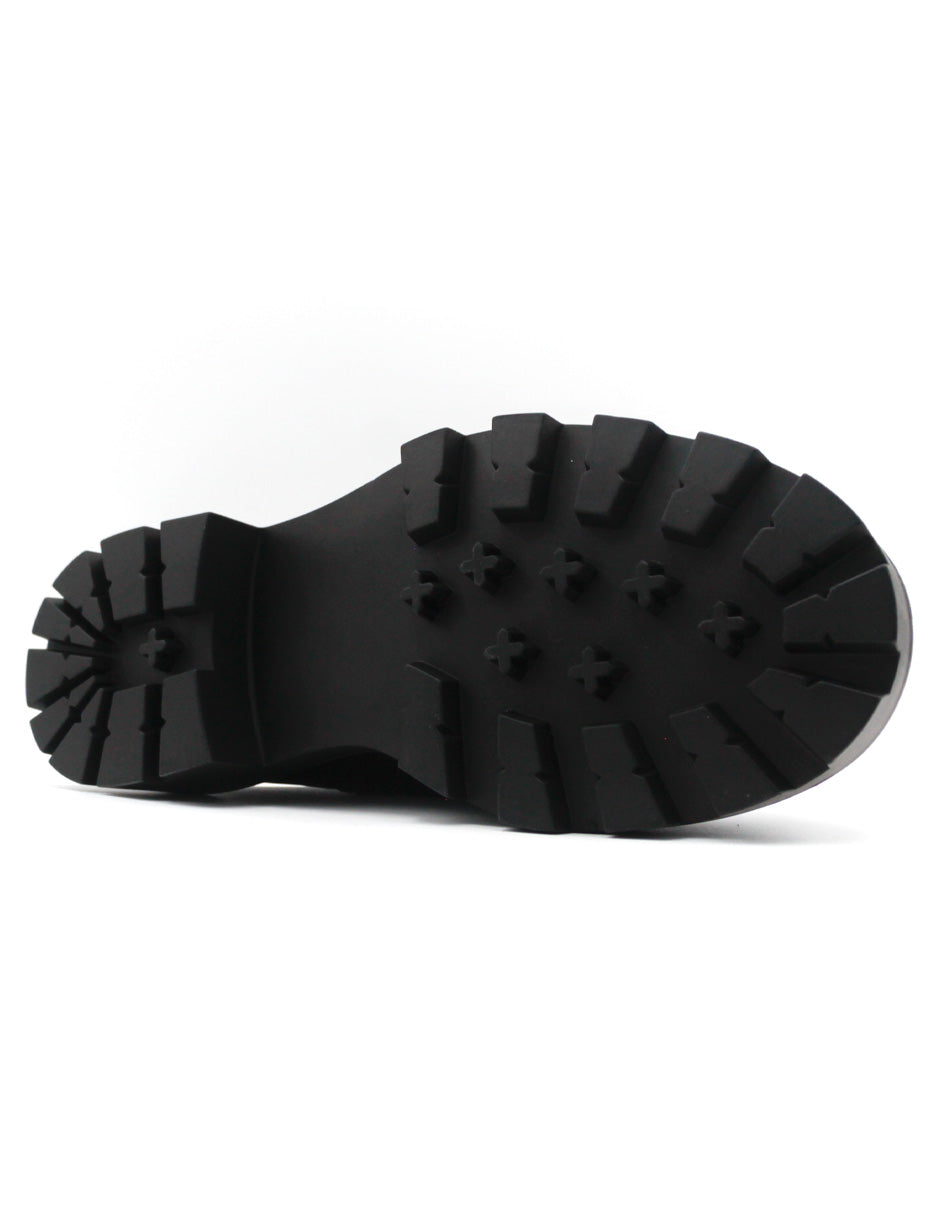 Botas casuales Bike en Piel Vegana - Negro