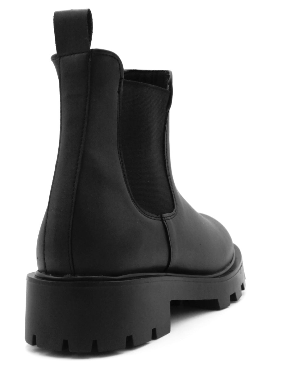 Botas casuales Bike en Piel Vegana - Negro