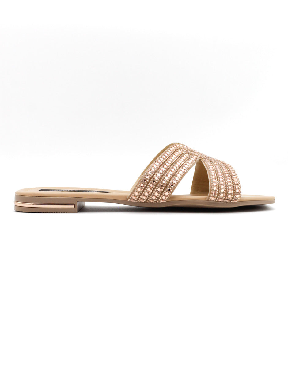 Sandalias de piso  en Sintético - Rosa