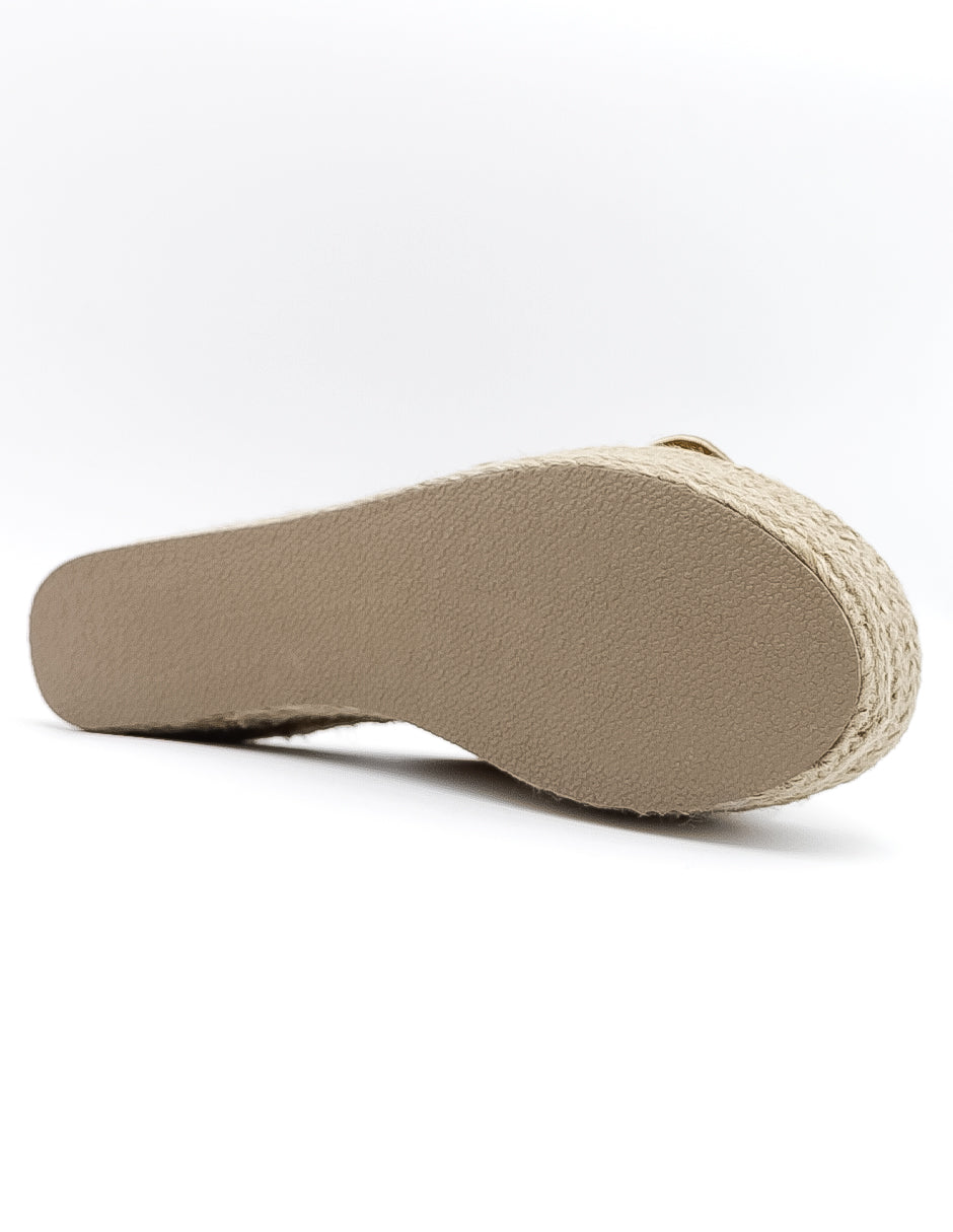 Sandalias con plataforma  en Gamuza – Negro