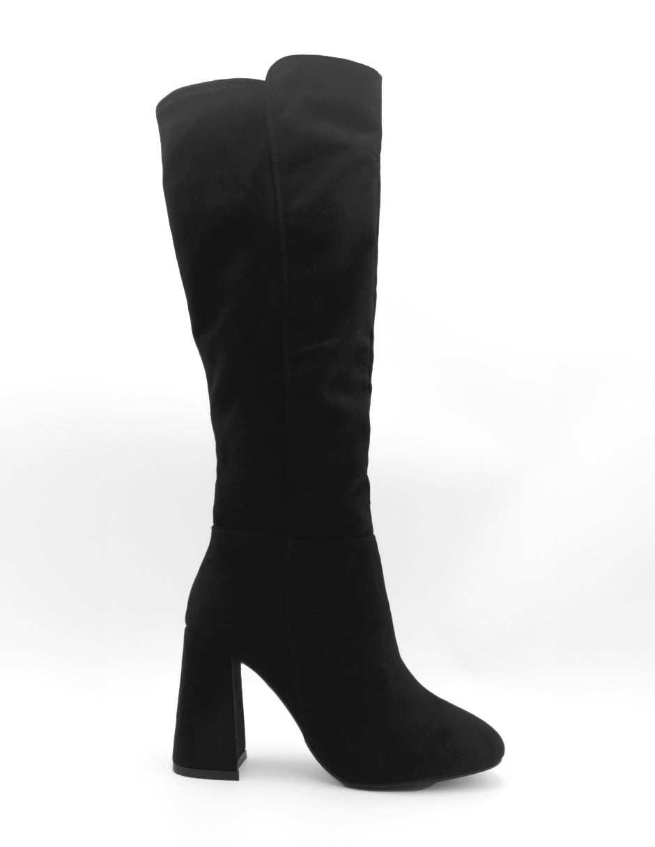 Botas Altas Nevada en Gamuza sintética – Negro