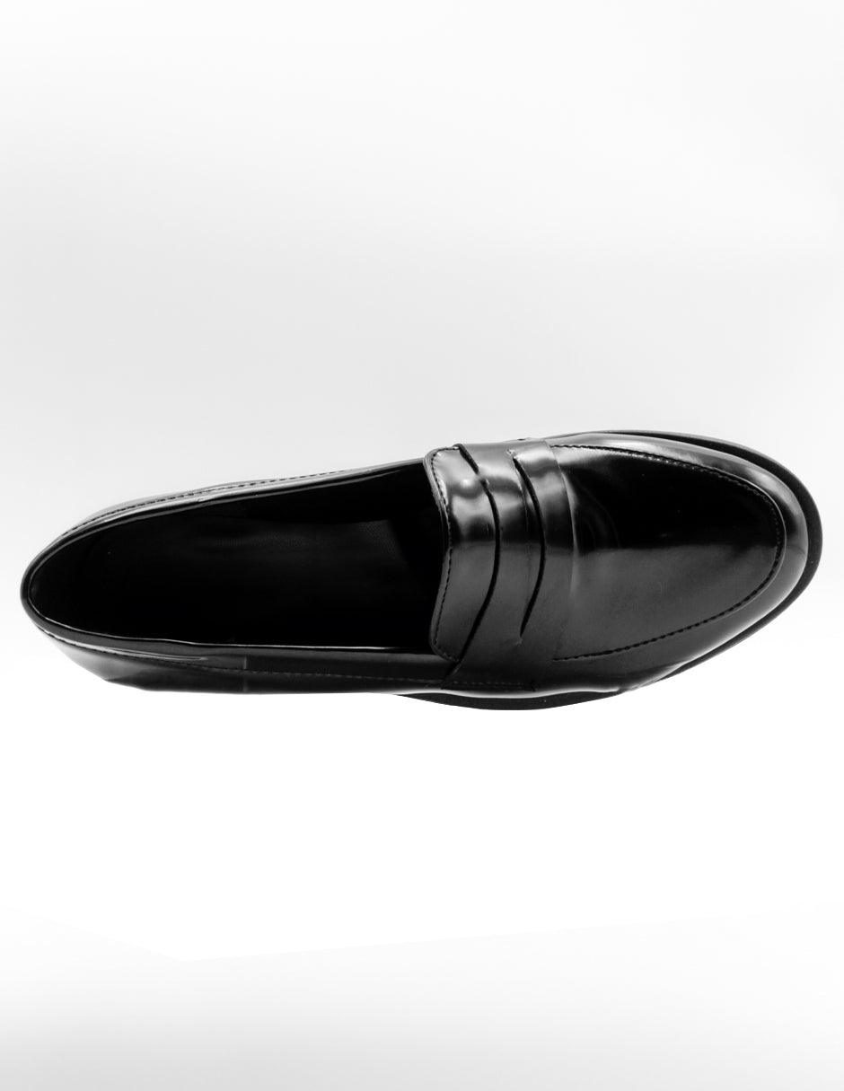 Mocasines en Charol - Negro