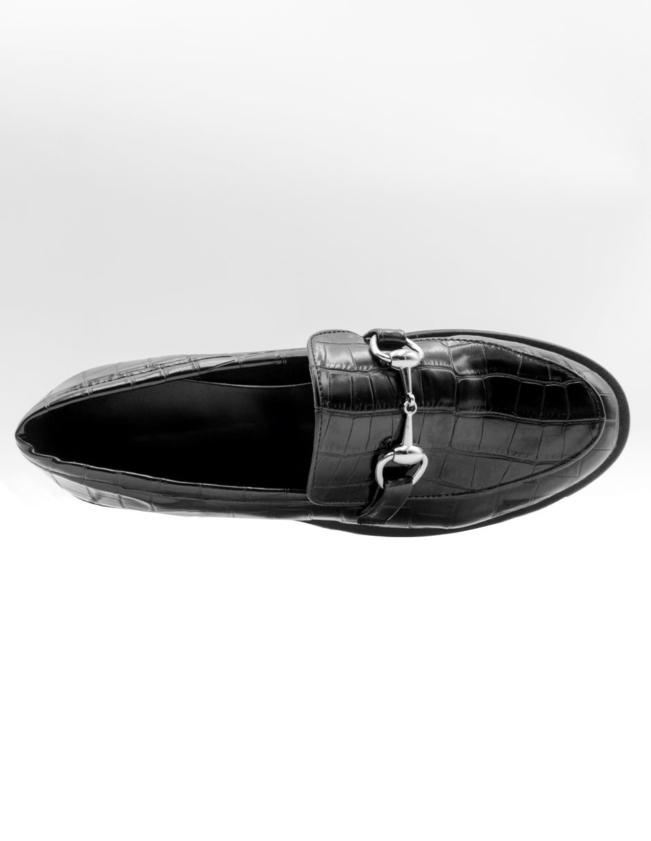 Mocasines en Charol - Negro