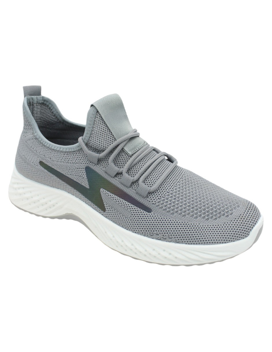 Tenis para entrenamiento Exterior Piel vegana Color Gris Para Hombre De RBMOVE