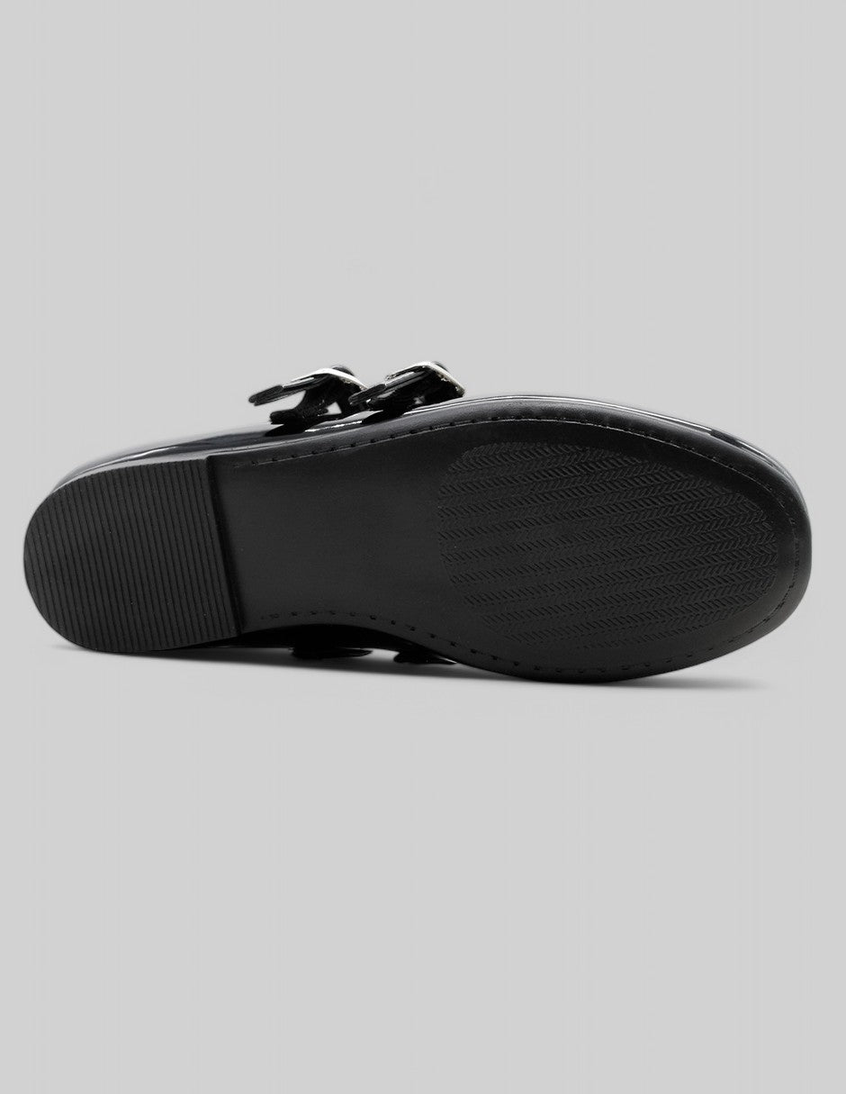 Escolar Kids en Charol – Negro