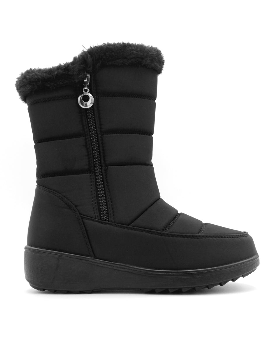 Botas casuales Bosqui en Textil – Negro