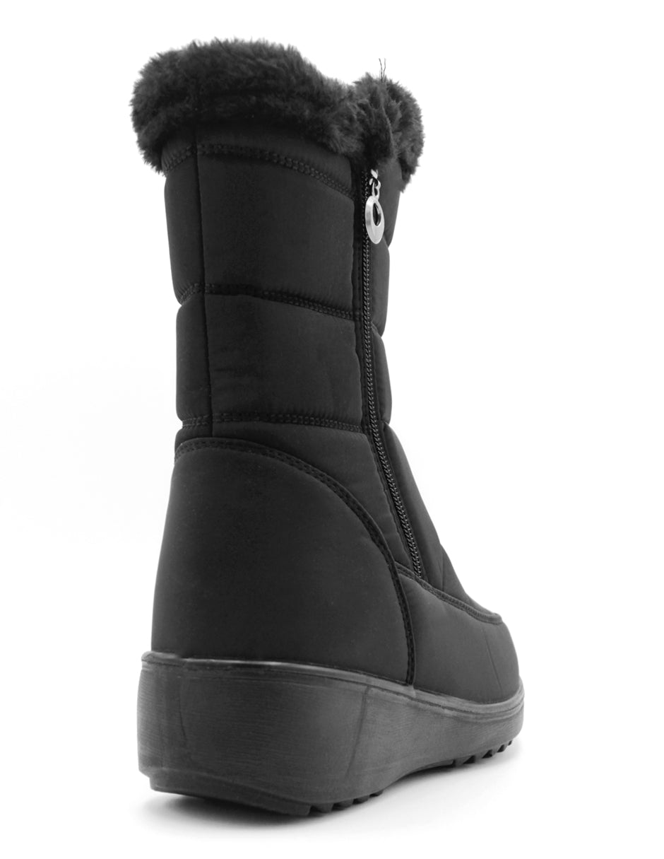 Botas casuales Bosqui en Textil – Negro