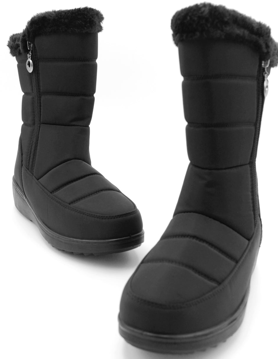 Botas casuales Bosqui en Textil – Negro