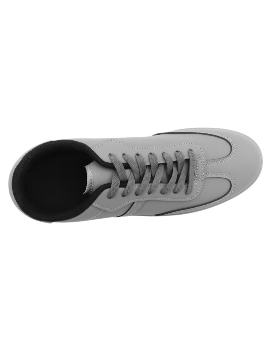 Tenis con cordones Sneaky en Piel vegana - Gris