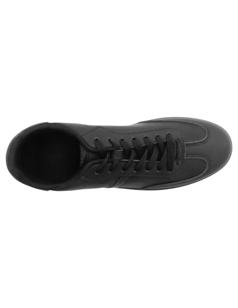 Tenis con cordones Sneaky en Piel vegana - Negro
