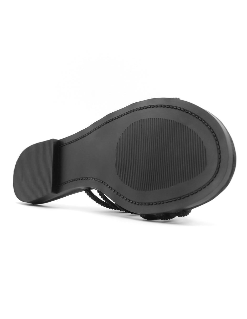 Sandalias de piso  en Sintético - Negro