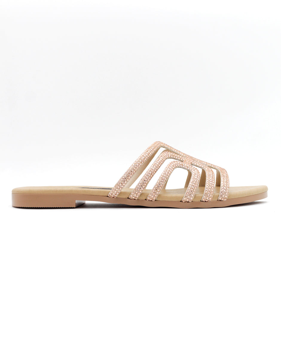 Sandalias de piso  en Sintético - Rosa