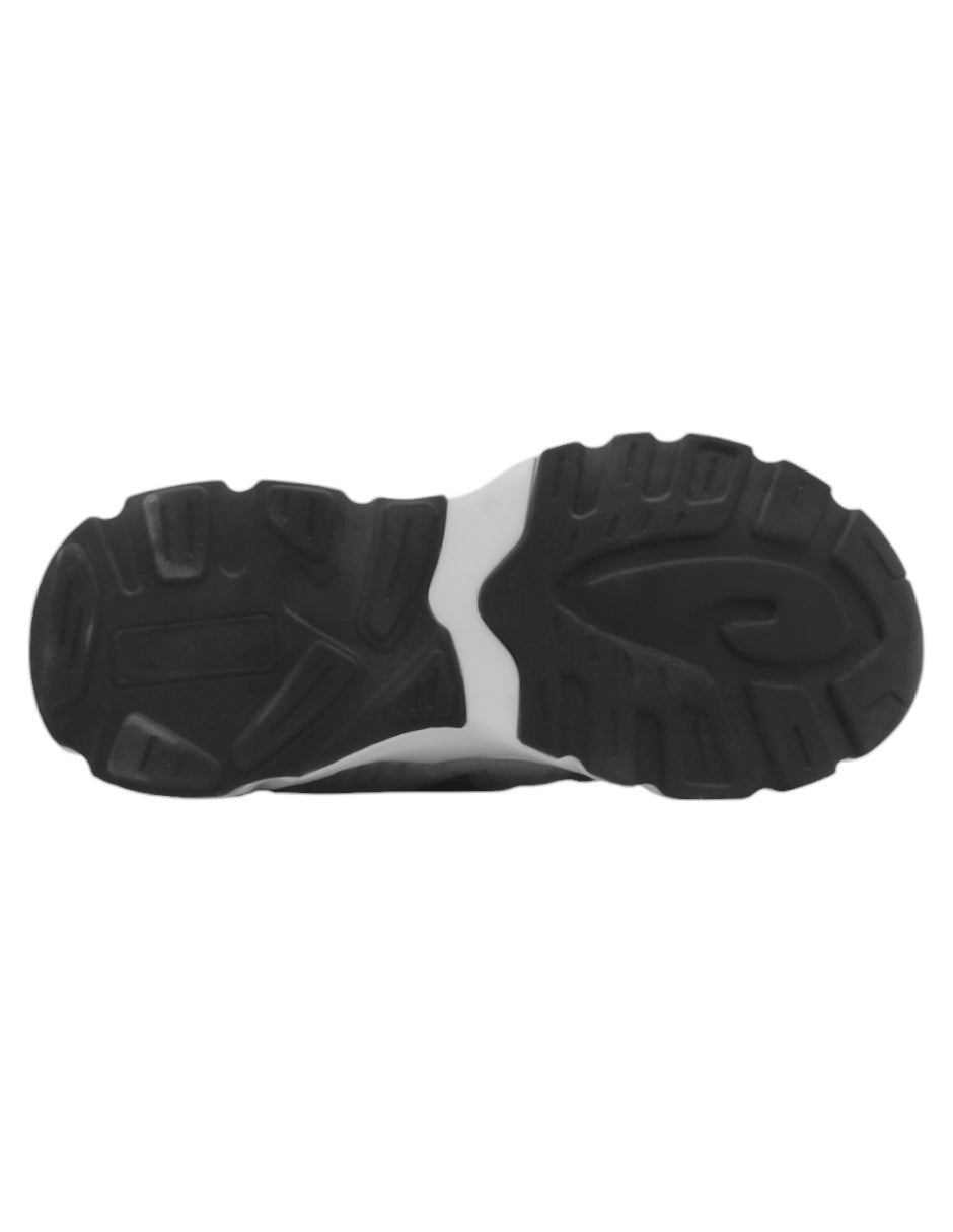 Tenis tipo deportivo  CHUNK en Textil - Beige