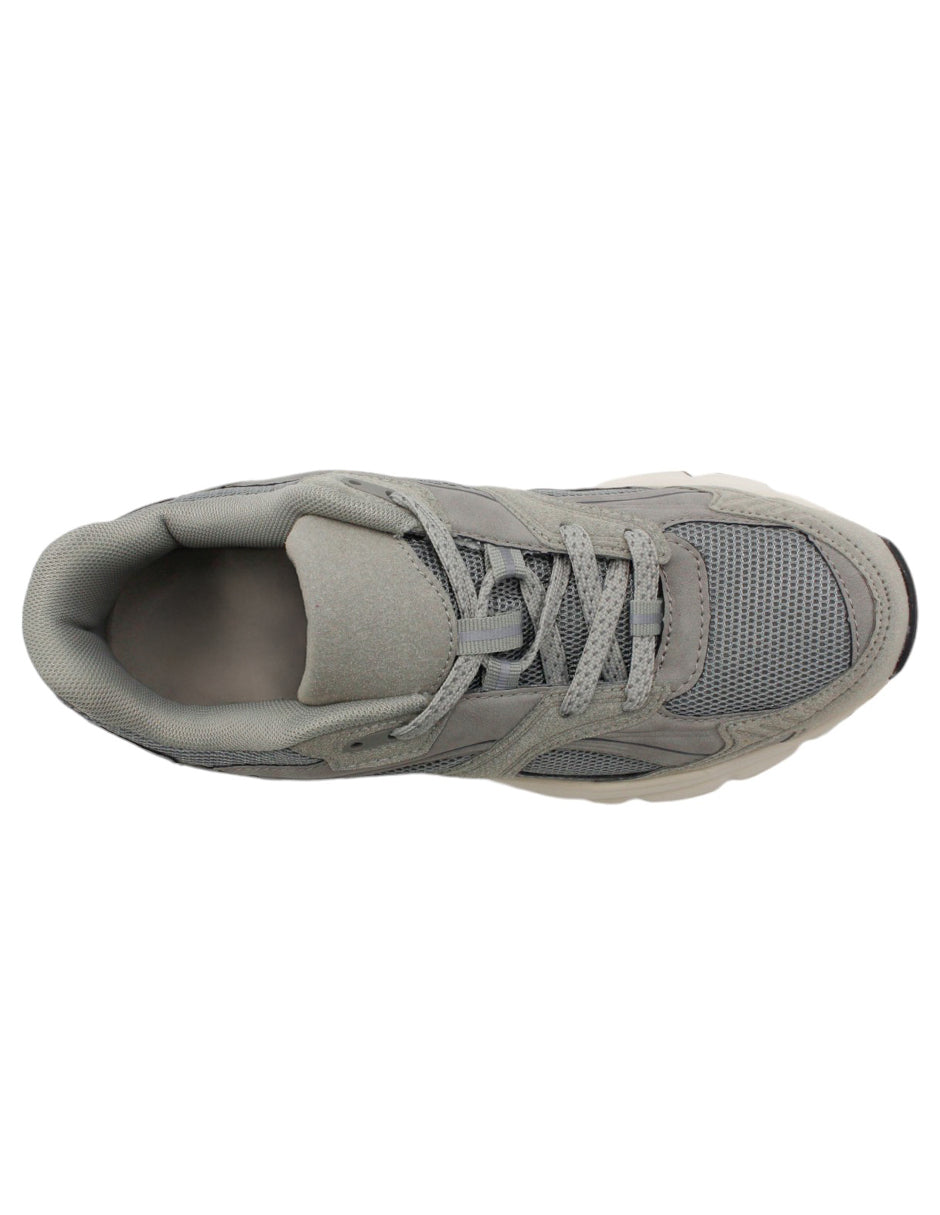Tenis tipo deportivo  CHUNK en Textil - Gris