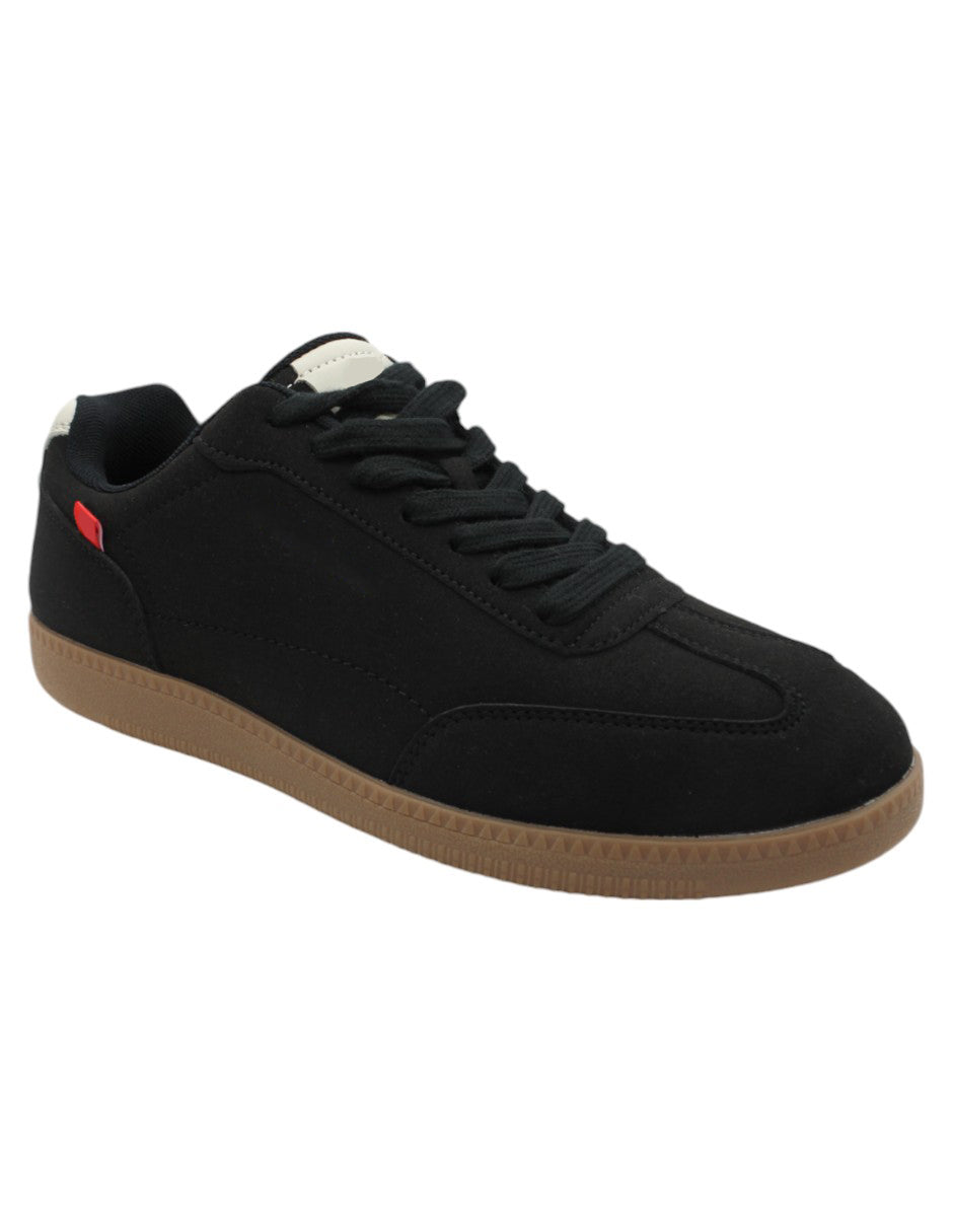 Tenis con cordones Exterior Textil Color Negro Para Hombre De RBCOLLECTION