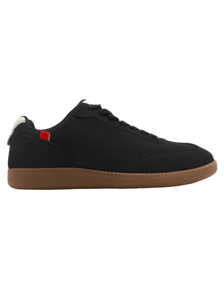 Tenis con cordones ARMOUR en Gamuza sintética - Negro